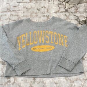 Gray Yellowstone National Park T-shirt